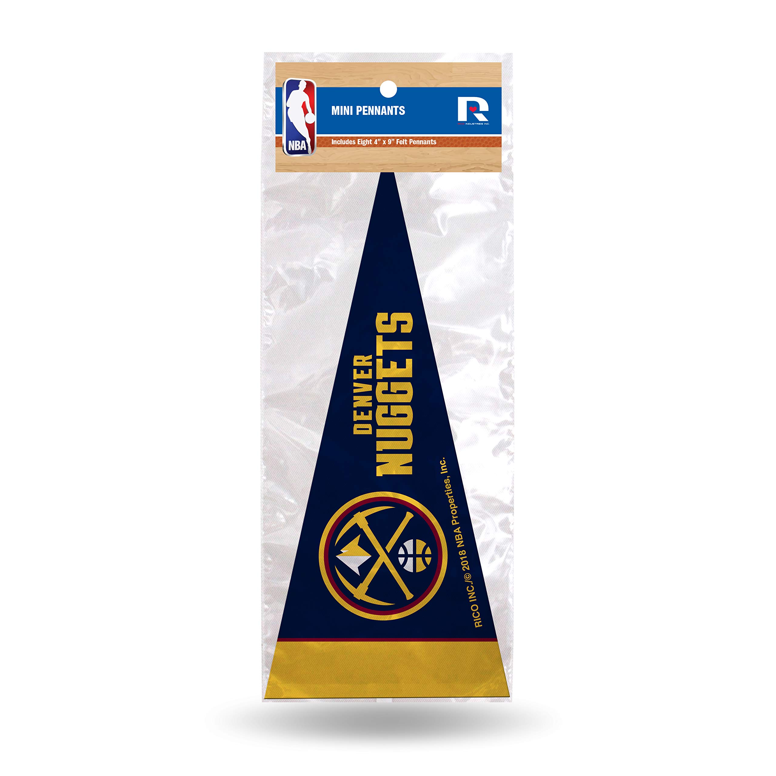 NBA デンバー・ナゲッツ ペナント Amazon.co.jp: Rico Industries NBA デンバー・ナゲッツ 8ピース 4
